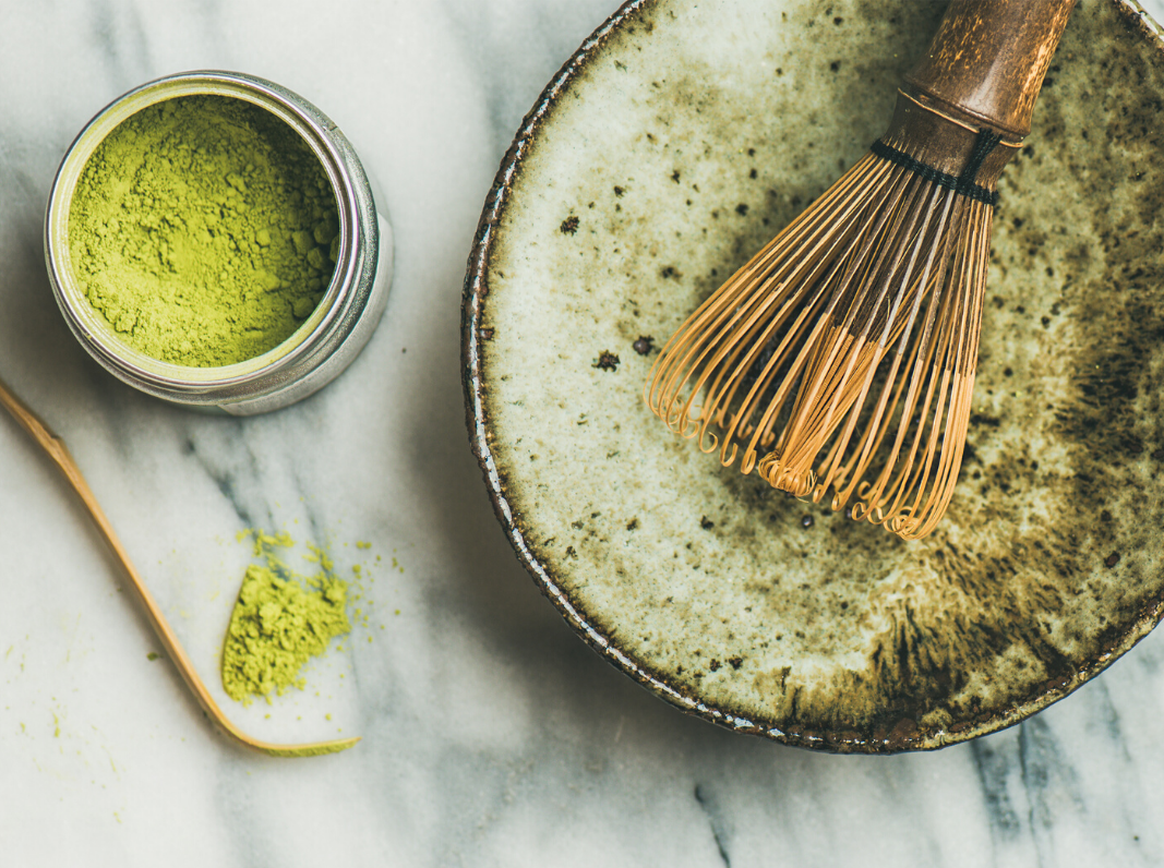 Elderflower Matcha Face Mask