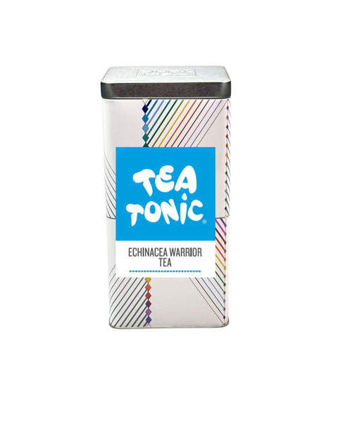 TALL TIN ECHINACEA WARRIOR TEA - 50 TEABAGS ORGANIC