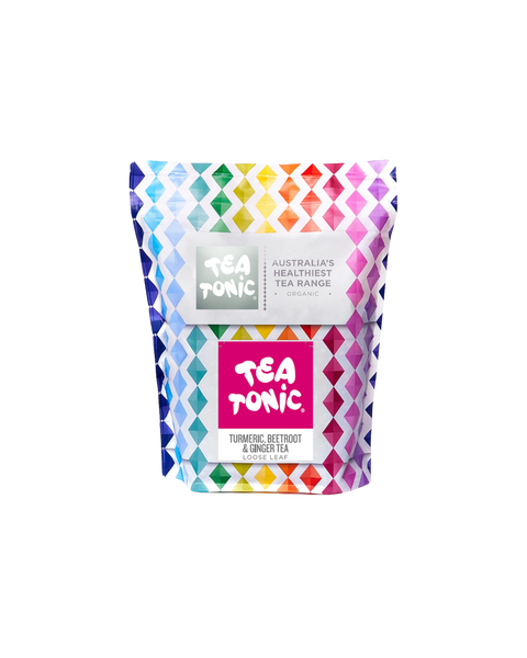 Turmeric Beetroot & Ginger Tea - 50 Teabags Pouch Organic