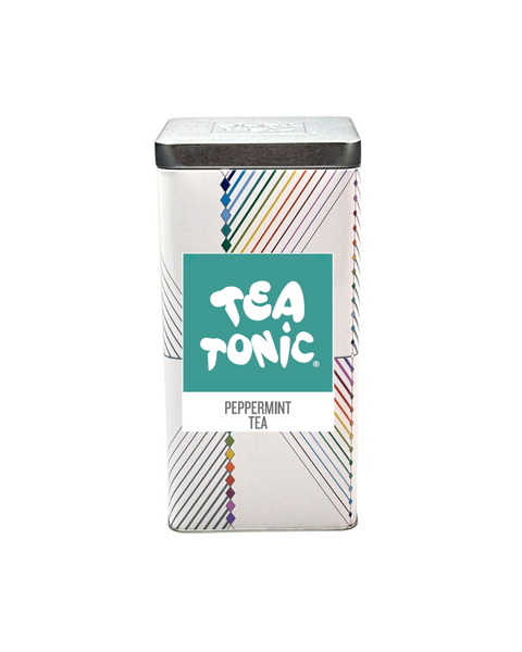 TALL TIN PEPPERMINT TEA - 50 TEABAGS ORGANIC