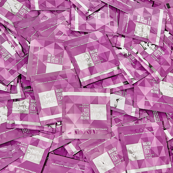 Warm Spicy Tea - 50 Teabags Pouch