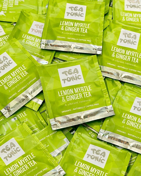 Lemon Myrtle & Ginger Tea  - 200 Teabags Bulk Organic