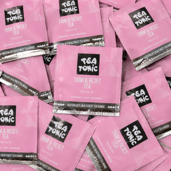 TALL TIN TRIM & RESET TEA - 50 TEABAGS ORGANIC