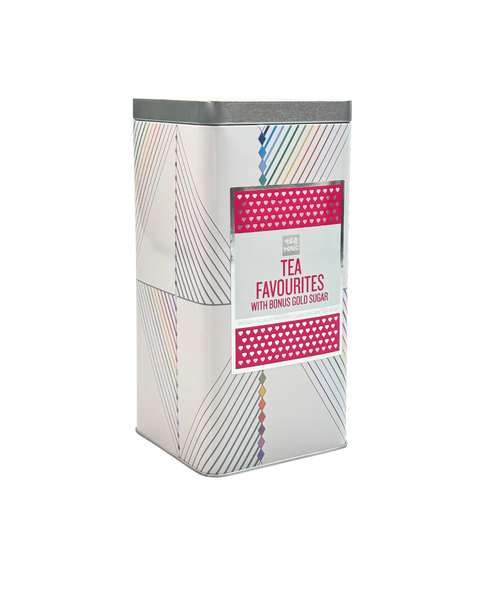 Favourites Assortment Tin - 40 Teabags and a Mini Gold Sugar