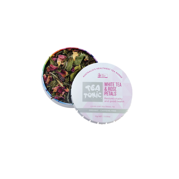 White Tea & Rose Petals - Travel Pack Organic