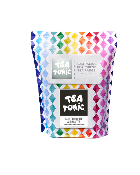 Dark Choc & Black Tea - 50 Teabags Pouch Organic