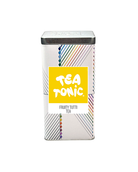 TALL TIN FRUITY TUTTI TEA - 50 TEABAGS