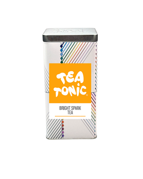 TALL TIN BRIGHT SPARK TEA - 50 TEABAGS