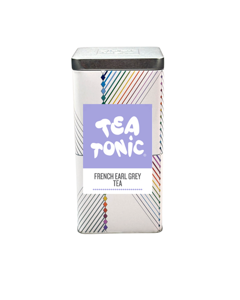 TALL TIN FRENCH EARL GREY TEA - 50 TEABAGS ORGANIC