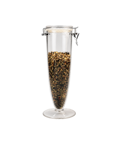 Mint Chocolate Chai Tea  - Cone Jar filled with Loose Leaf Tea Jar