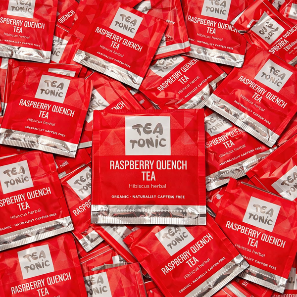 Raspberry Quench Tea - 50 Teabags Pouch Organic