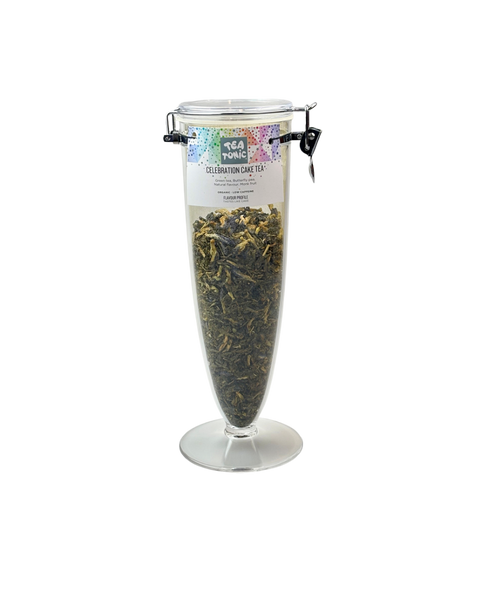 Celebration Cake Tea - Cone Jar filled with Loose Leaf Tea Organic