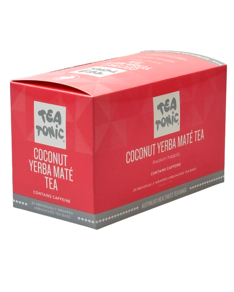 Coconut Yerba Maté Tea - 20 Teabags Box