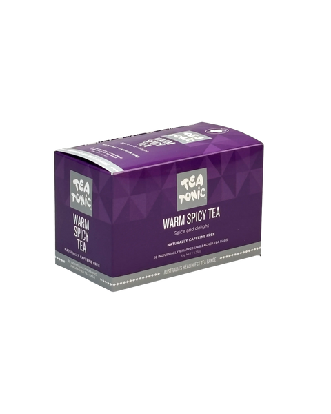 Warm Spicy Tea - 20 Teabags Box
