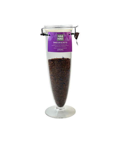 Dandelion Blend Tea  - Cone Jar filled with Loose Leaf Tea Organic