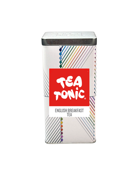 TALL TIN ENGLISH BREAKFAST - 50 TEABAGS ORGANIC