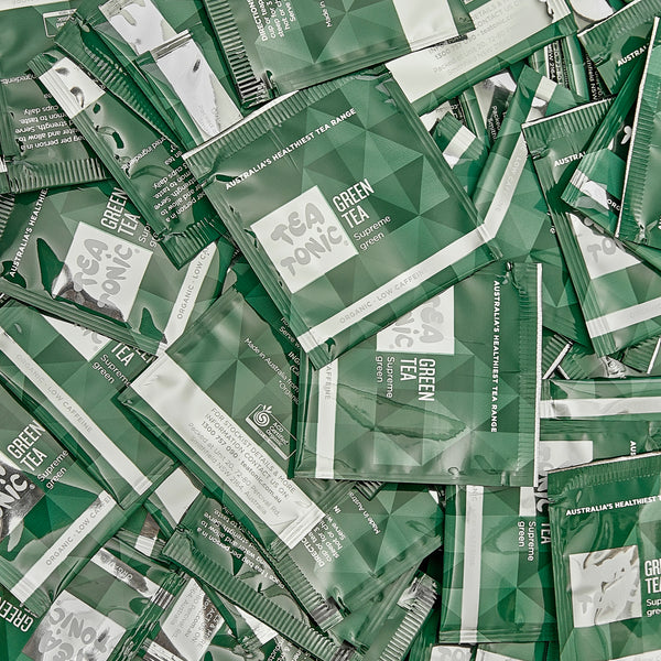 TALL TIN GREEN TEA - 50 TEABAGS ORGANIC