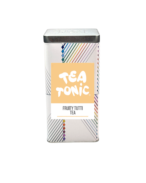 TALL TIN FRUITY TUTTI TEA - 50 TEABAGS