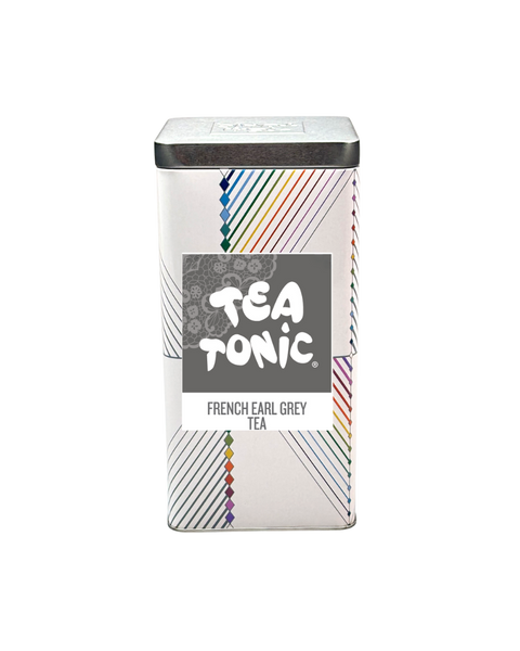 TALL TIN FRENCH EARL GREY TEA - 50 TEABAGS ORGANIC