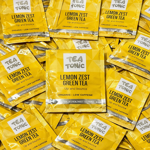 Lemon Zest Green Tea - 50 Teabags Pouch Organic