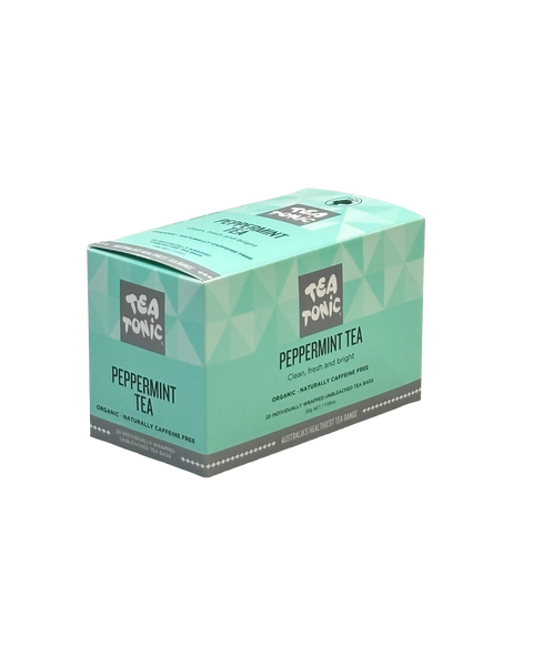 Peppermint Tea  -  20 Teabags Box Organic