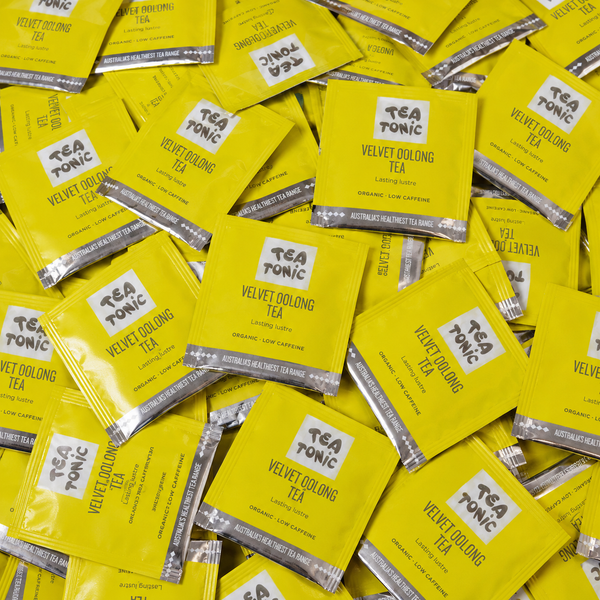 TALL TIN VELVET OOLONG TEA - 50 TEABAGS ORGANIC