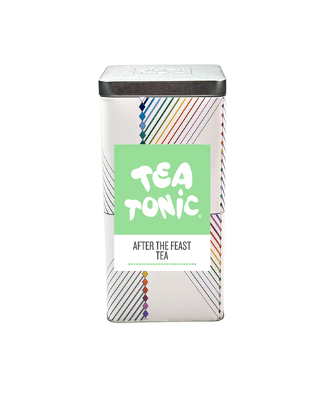 TALL TIN AFTER THE FEAST TEA - 50 TEABAGS ORGANIC