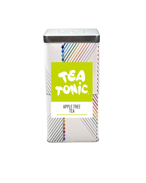 TALL TIN APPLE TREE TEA - 50 TEABAGS