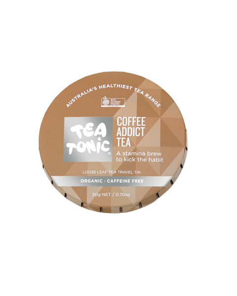 Coffee Addict Tea - Travel Tin Loose Leaf Tea Organic