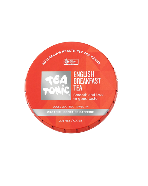 English Breakfast Tea  - Travel Tin Loose Leaf Tea Organic
