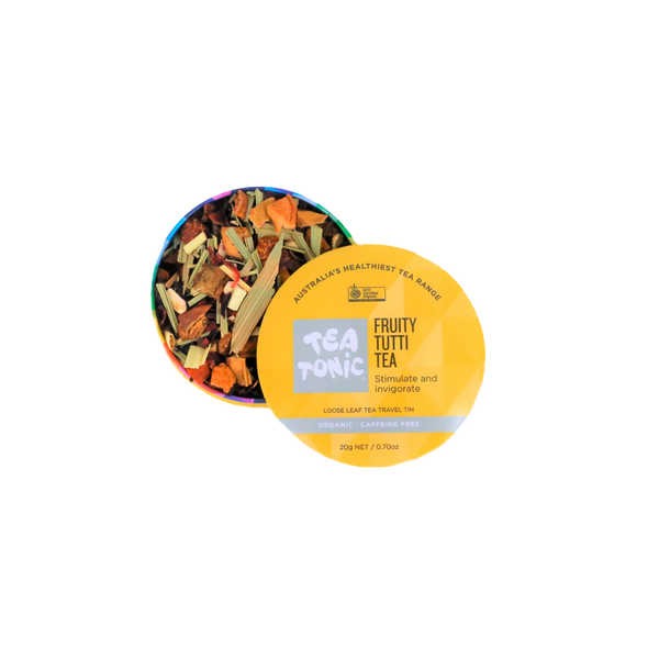 Fruity Tutti Tea  - Travel Tin Loose Leaf Tea Organic