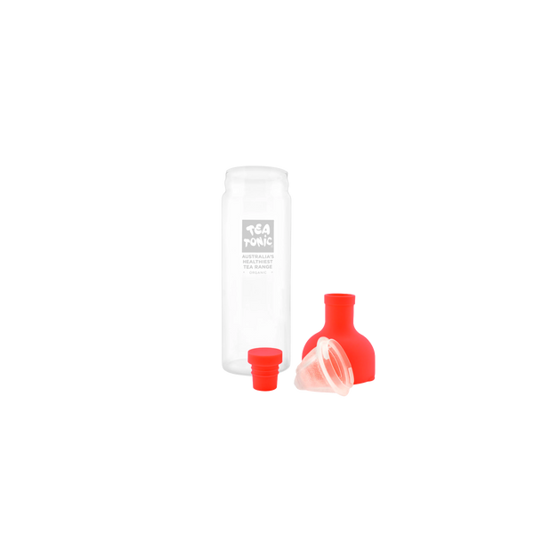 Glass Wine Bottle to Brew Loose Leaf Iced Tea 750ml - Replacement infuser