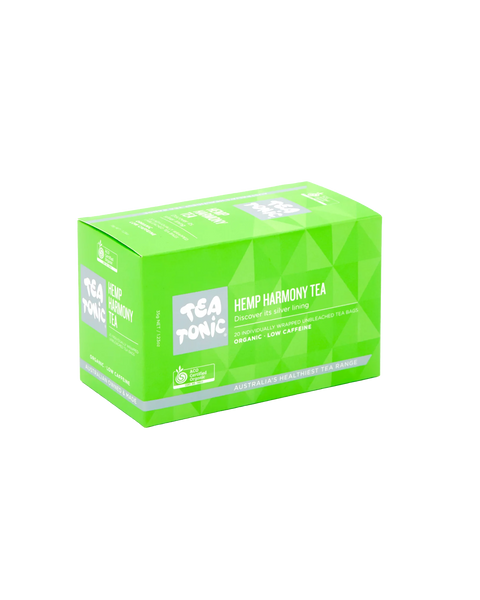 Hemp Harmony Tea - 20 Teabags Box Organic