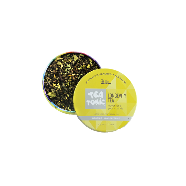 Glass Tea Bottle 1L - LONGEVITY TEA