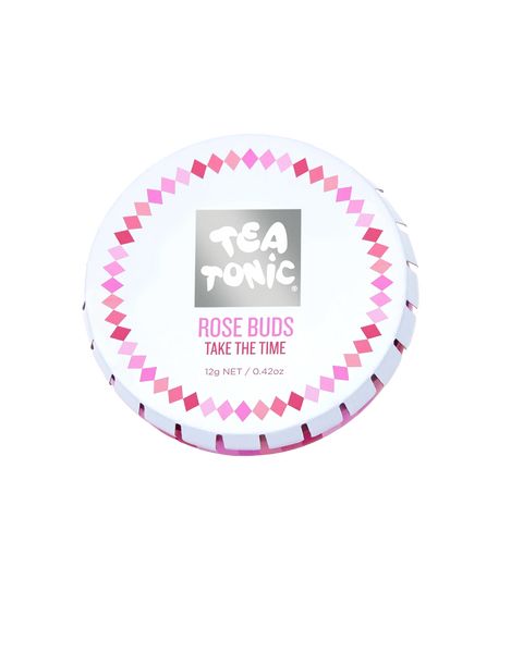 Whole Rose Bud Tea - Travel Tin Loose Leaf Tea