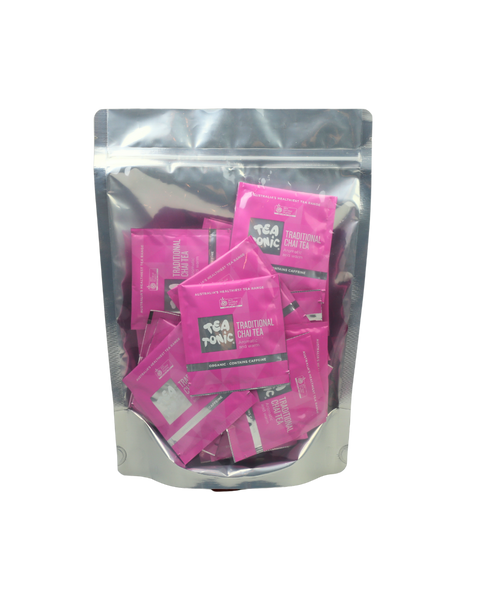 Traditional Chai Tea - 50 Teabags Pouch Organic
