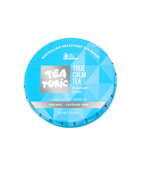 True Calm Tea - Travel Tin Loose Leaf Tea Organic