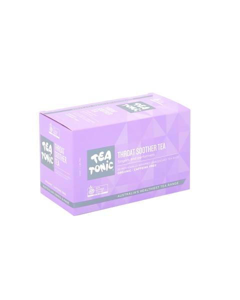 Throat Soother Tea  -  20 Teabags Box Organic