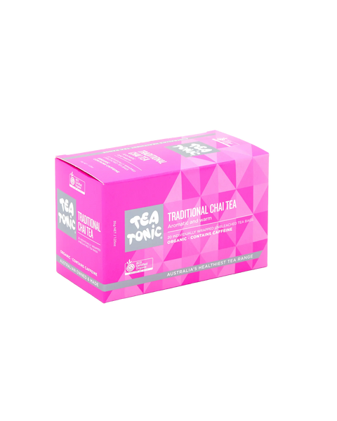 Traditional Chai Tea -  20 Teabags Box Organic