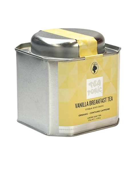Vanilla Breakfast Tea - Tin Loose Leaf Organic