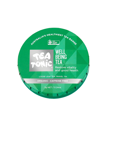 Well Being Tea - Travel Tin Loose Leaf Tea Organic