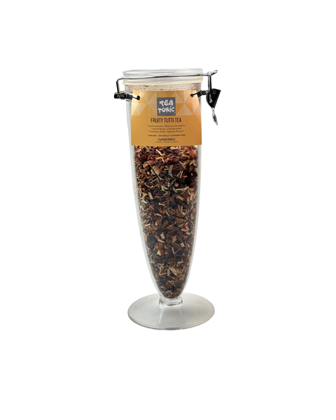 Fruity Tutti Tea - Cone Jar filled with Loose Leaf Tea Organic