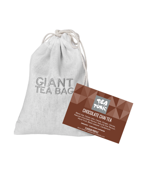 Choc Chai Tea - Giant Iced Tea Bag Organic