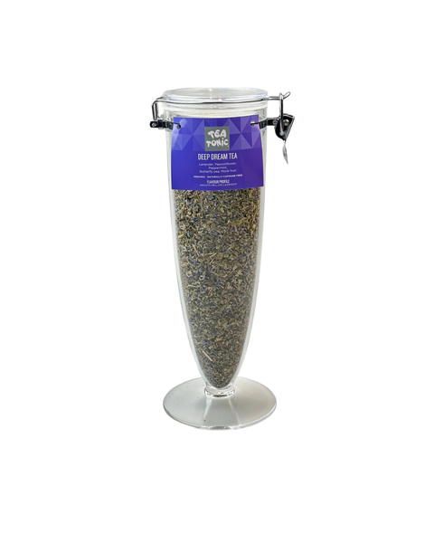Deep Dream Tea  - Cone Jar filled with Loose Leaf Tea Organic