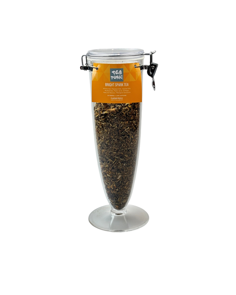 Bright Spark Tea - Cone Jar filled with Loose Leaf Tea