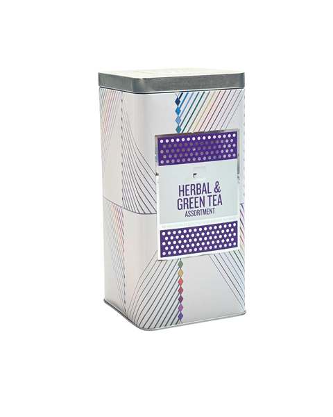 Herbal and Green Tea Tin - 40 Teabags