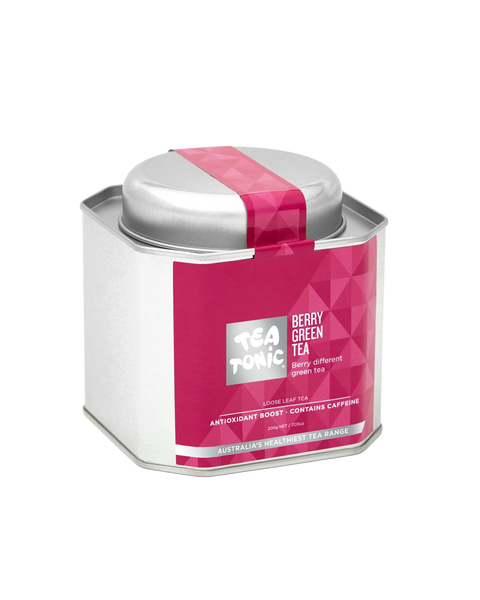 Berry Green Tea -  Tin Loose Leaf