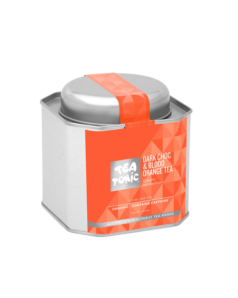 Blood Orange & Dark Choc Tea  - Tin Loose Leaf  Organic
