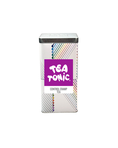 TALL TIN CONTROL CRAMP TEA - 50 TEABAGS