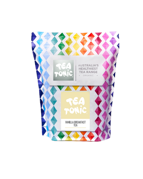 Vanilla Breakfast Tea - 50 Teabags Pouch Organic